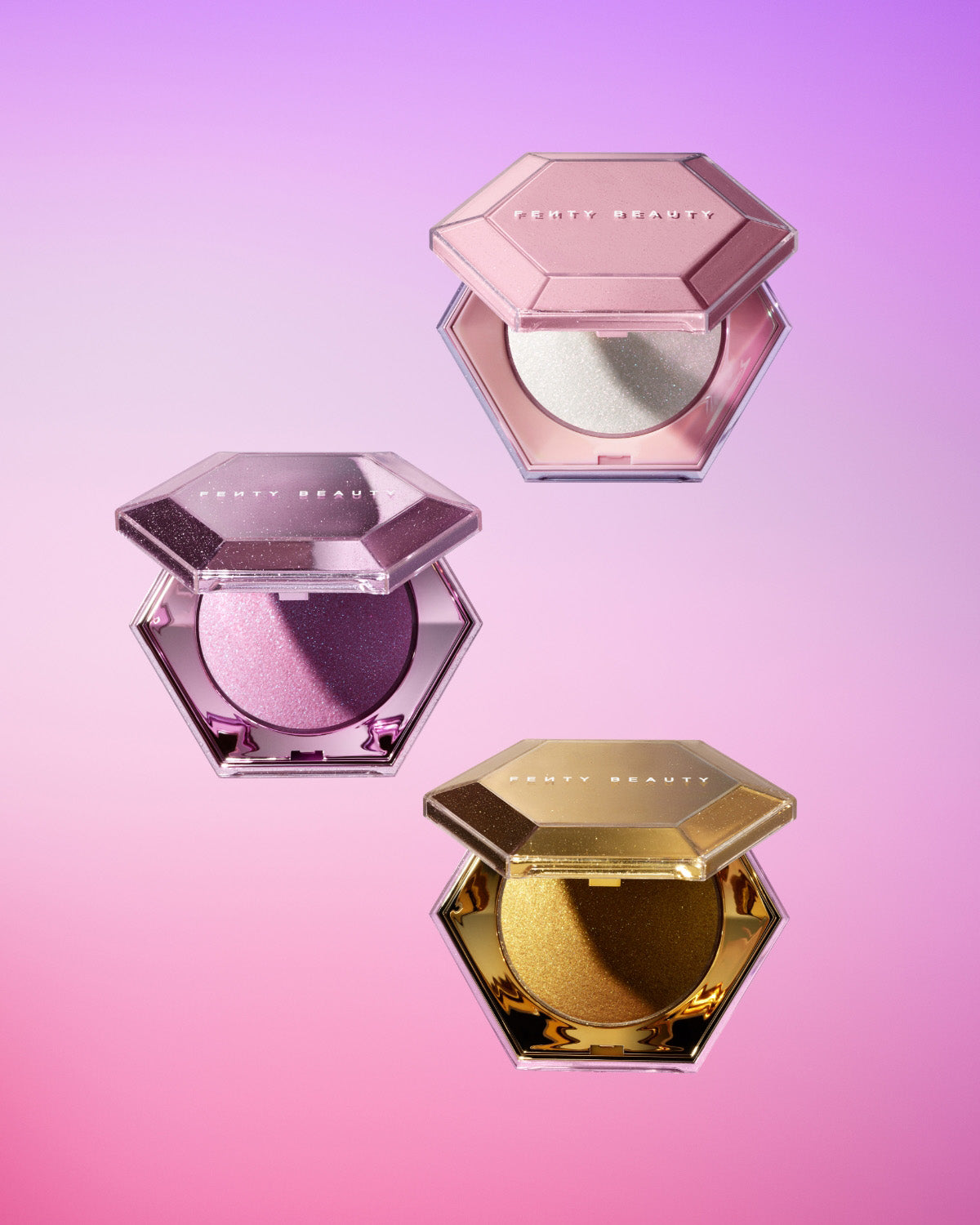 Diamond Bomb All-Over Diamond Veil ââ‚?Pink Ice