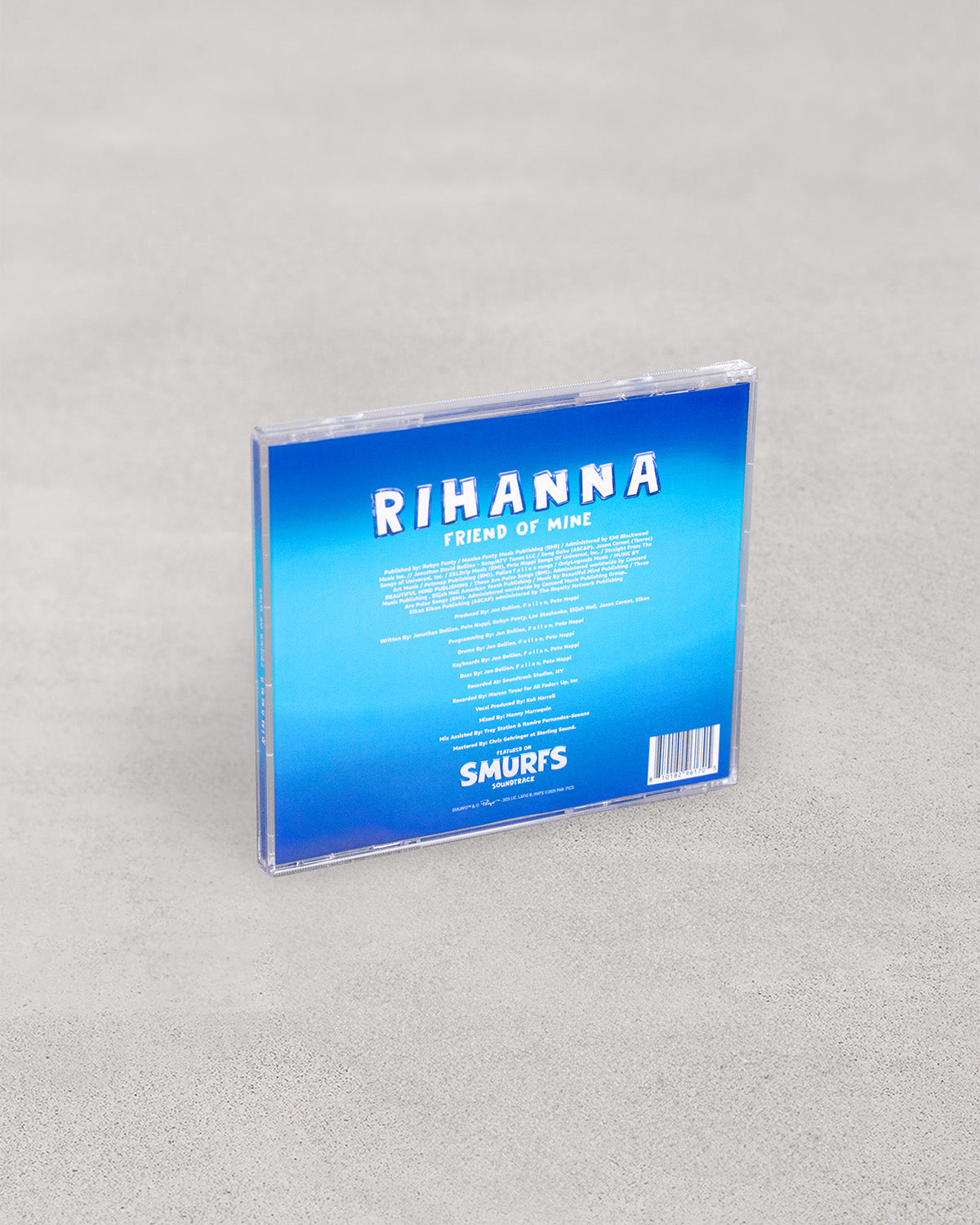 “Friend of Mineââ‚?by Rihanna from the Smurfs Soundtrack