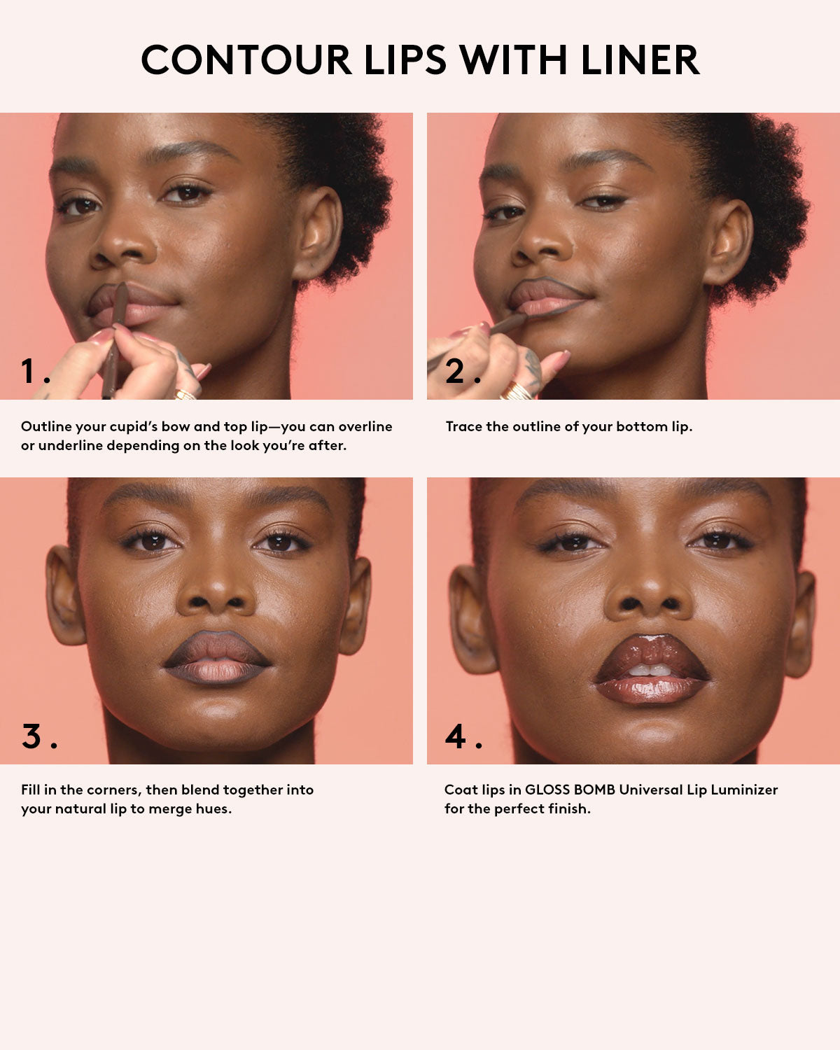 Trace'd Out Longwear Waterproof Pencil Lip Liner ââ‚?Bubble-tini