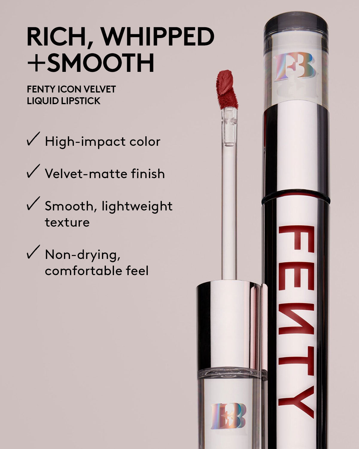 Fenty Icon Velvet Liquid Lipstick ââ‚?Smurf'Melon
