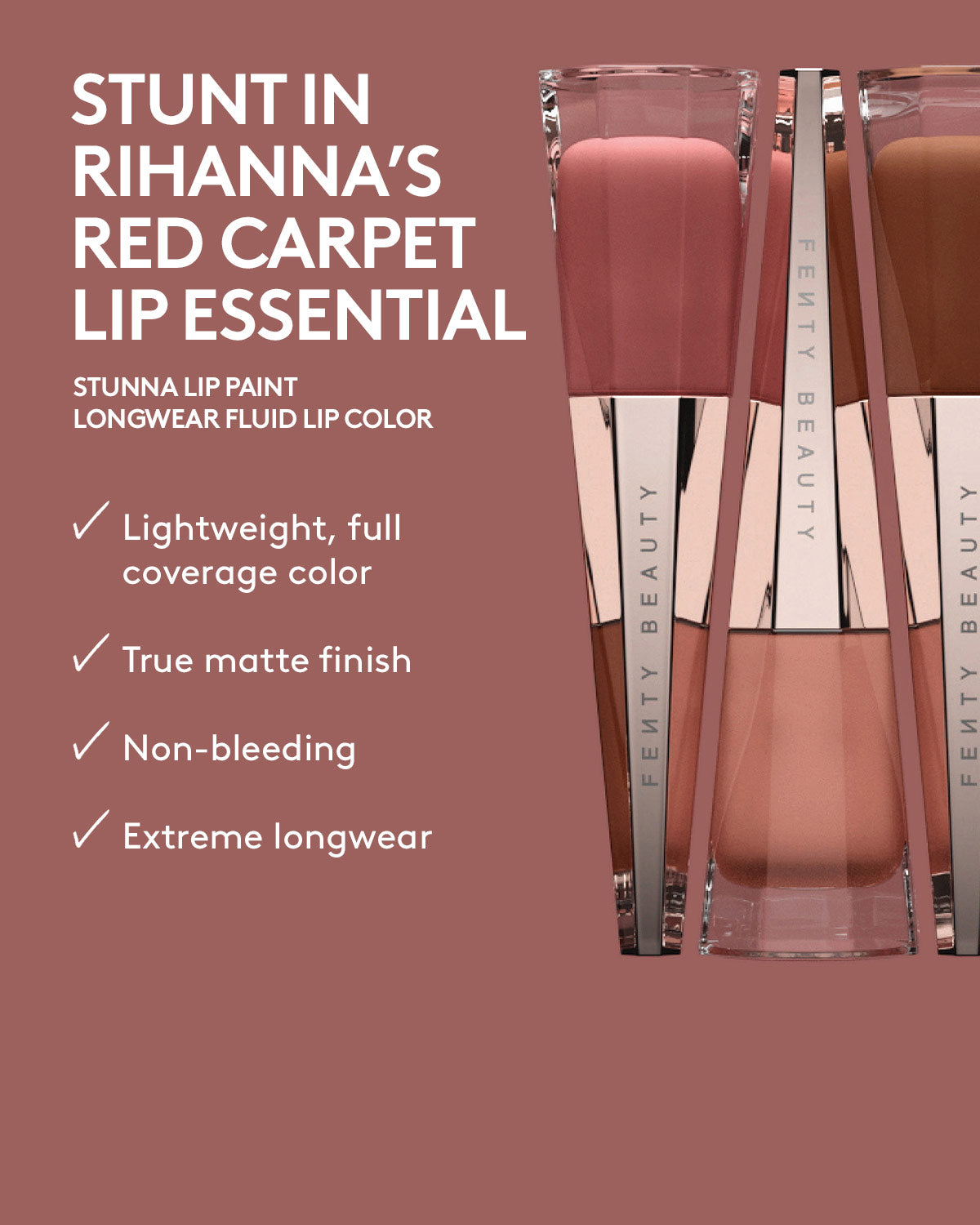 Stunna Lip Paint Longwear Fluid Lip Color ââ‚?Unlawful