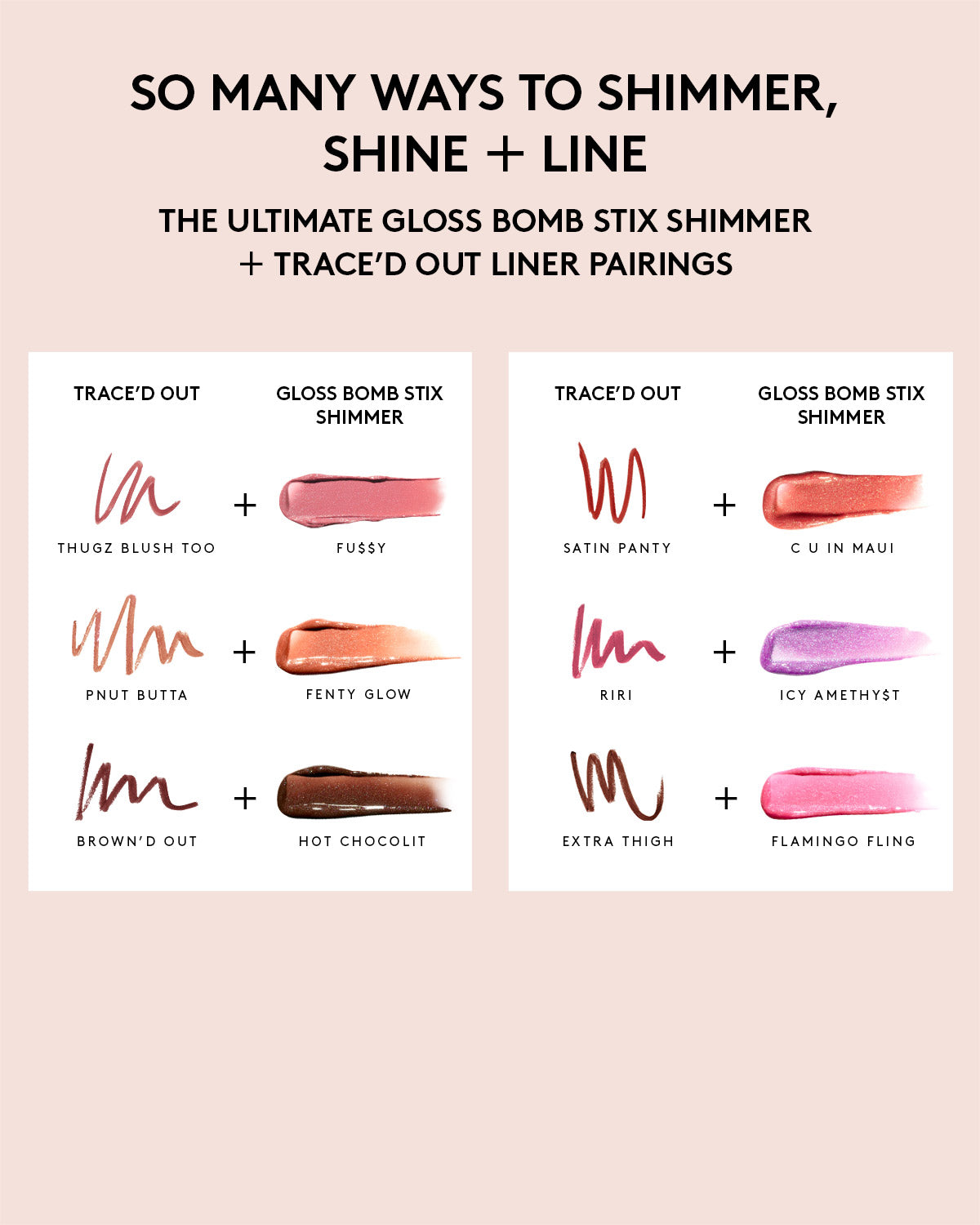 Gloss Bomb Stix High-Shine Gloss Stick â€?Shimmering Hot Chocolit