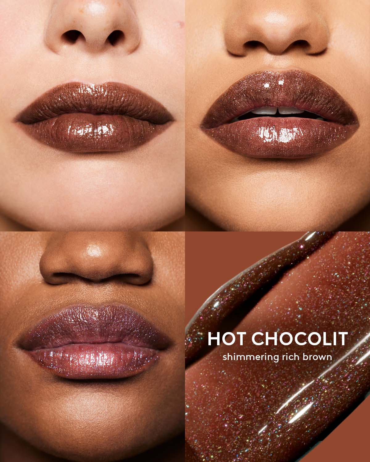 Gloss Bomb Stix High-Shine Gloss Stick â€?Shimmering Hot Chocolit