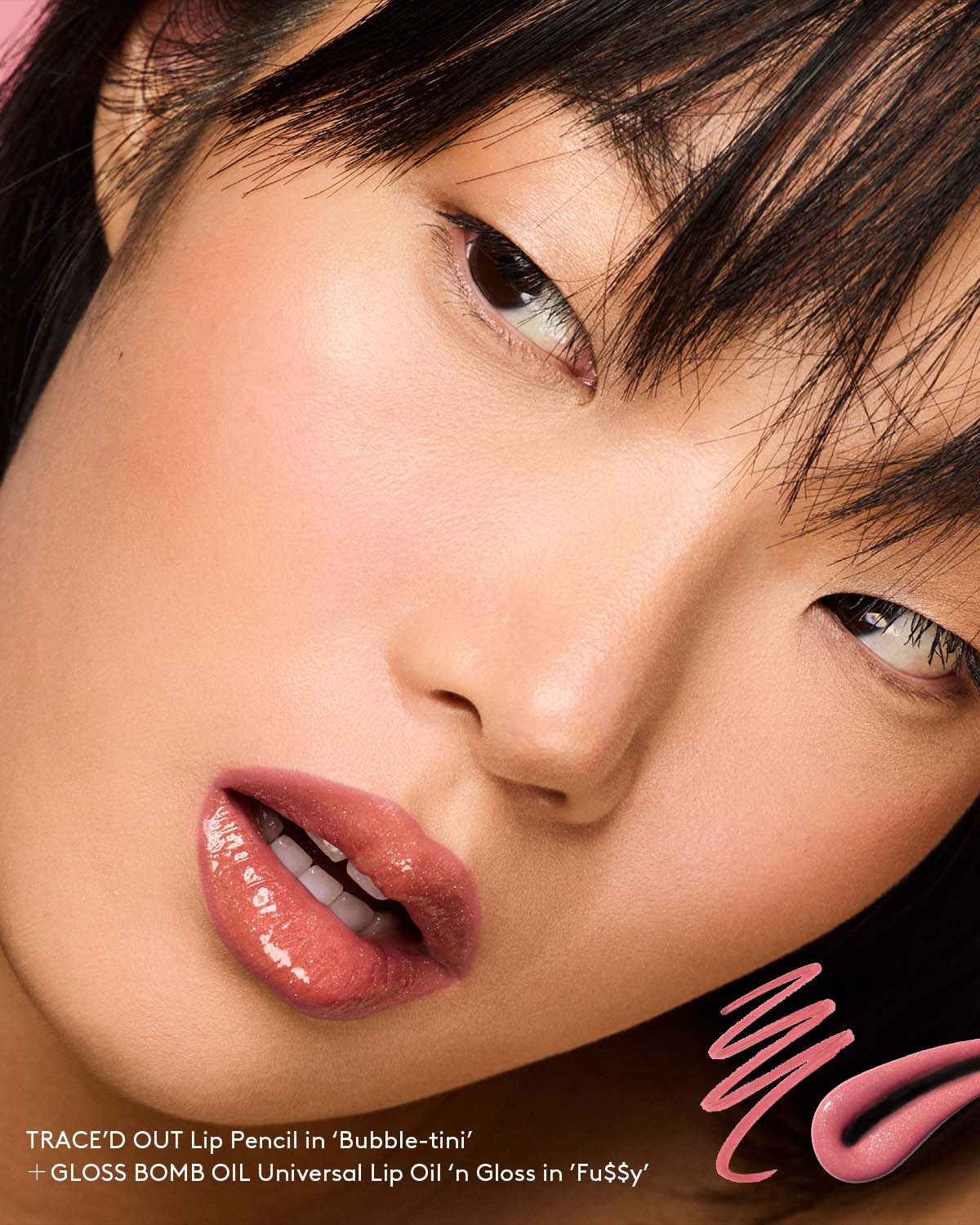 Trace'd Out Longwear Waterproof Pencil Lip Liner ââ‚?Bubble-tini