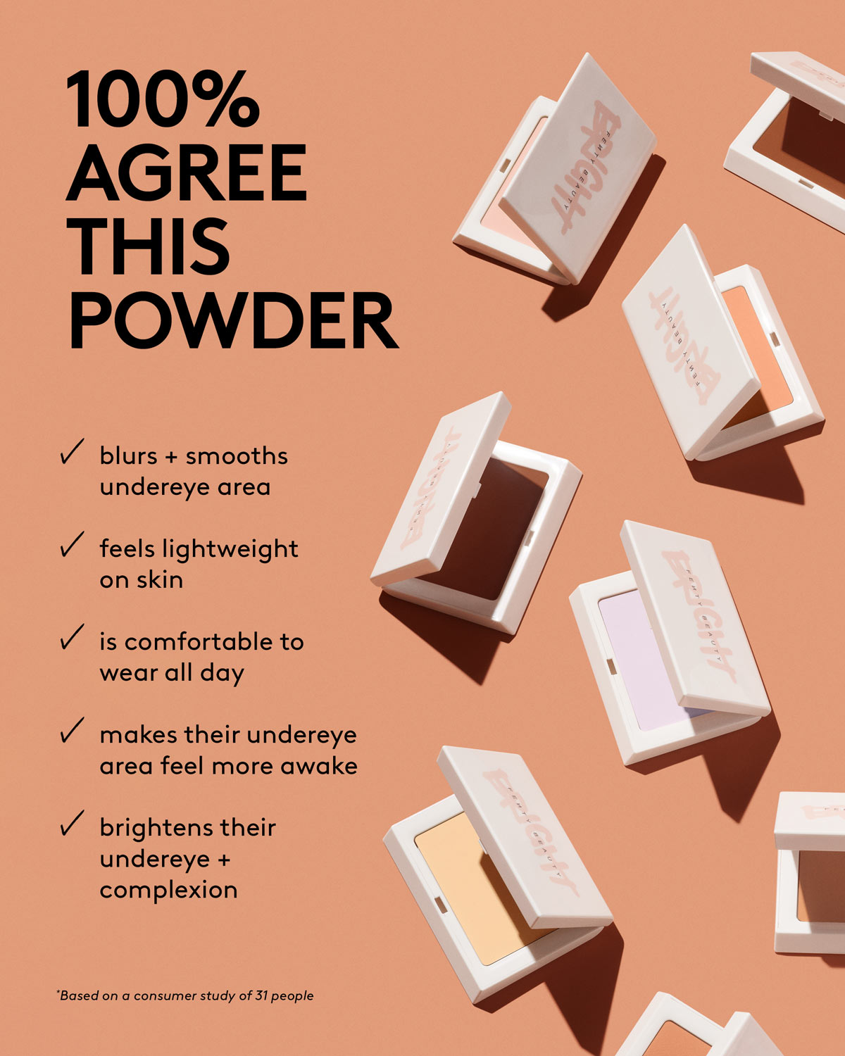 Bright Fix Instant Brightening + Blurring Powder ââ‚?Peach