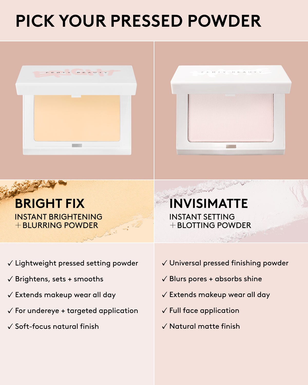 Bright Fix Instant Brightening + Blurring Powder ââ‚?Cinnamon