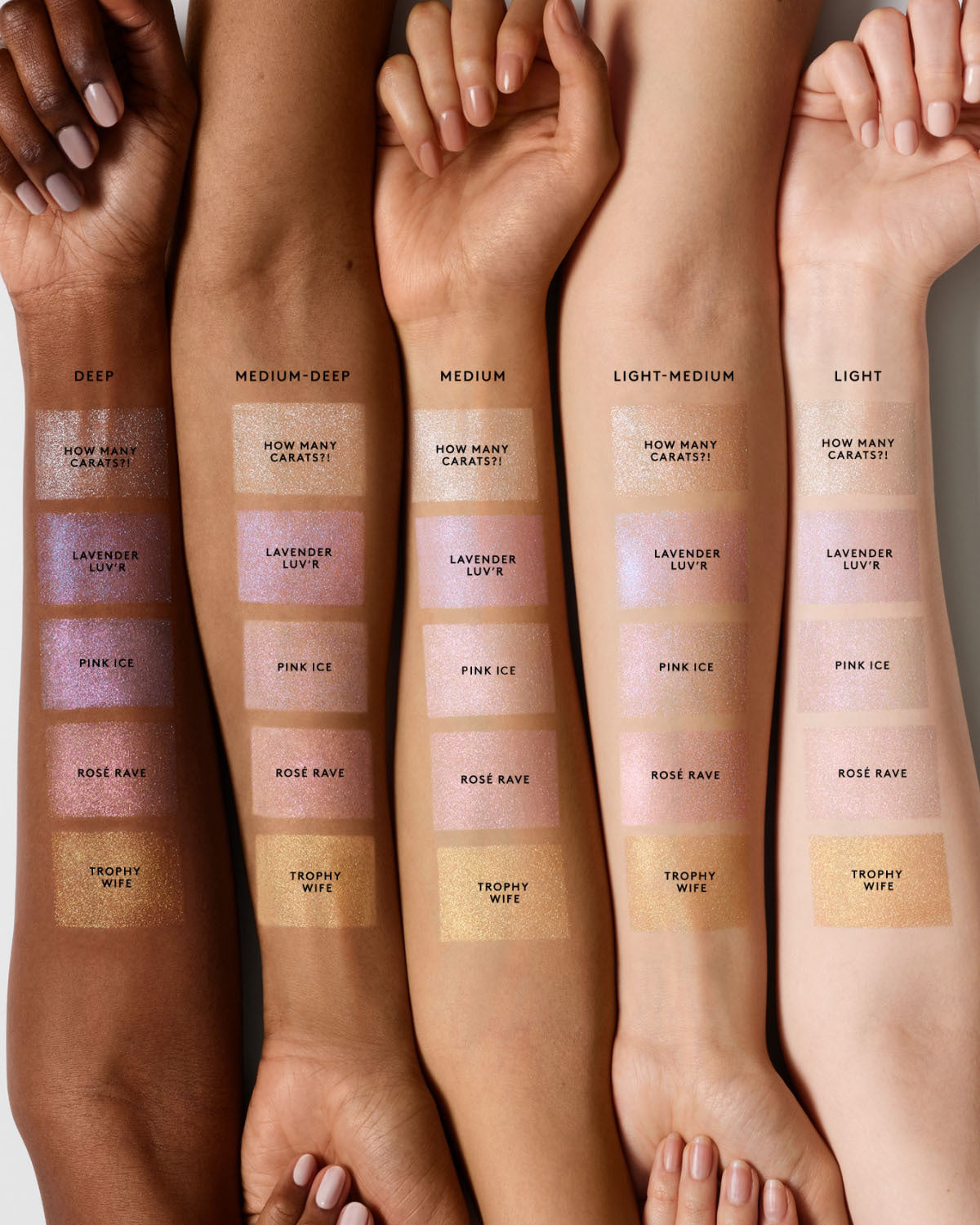 Diamond Bomb All-Over Diamond Veil ââ‚?Pink Ice