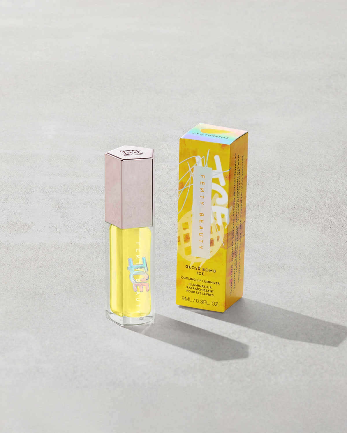 Gloss Bomb Ice Cooling Lip Luminizer ââ‚?Ice'd Pineapple