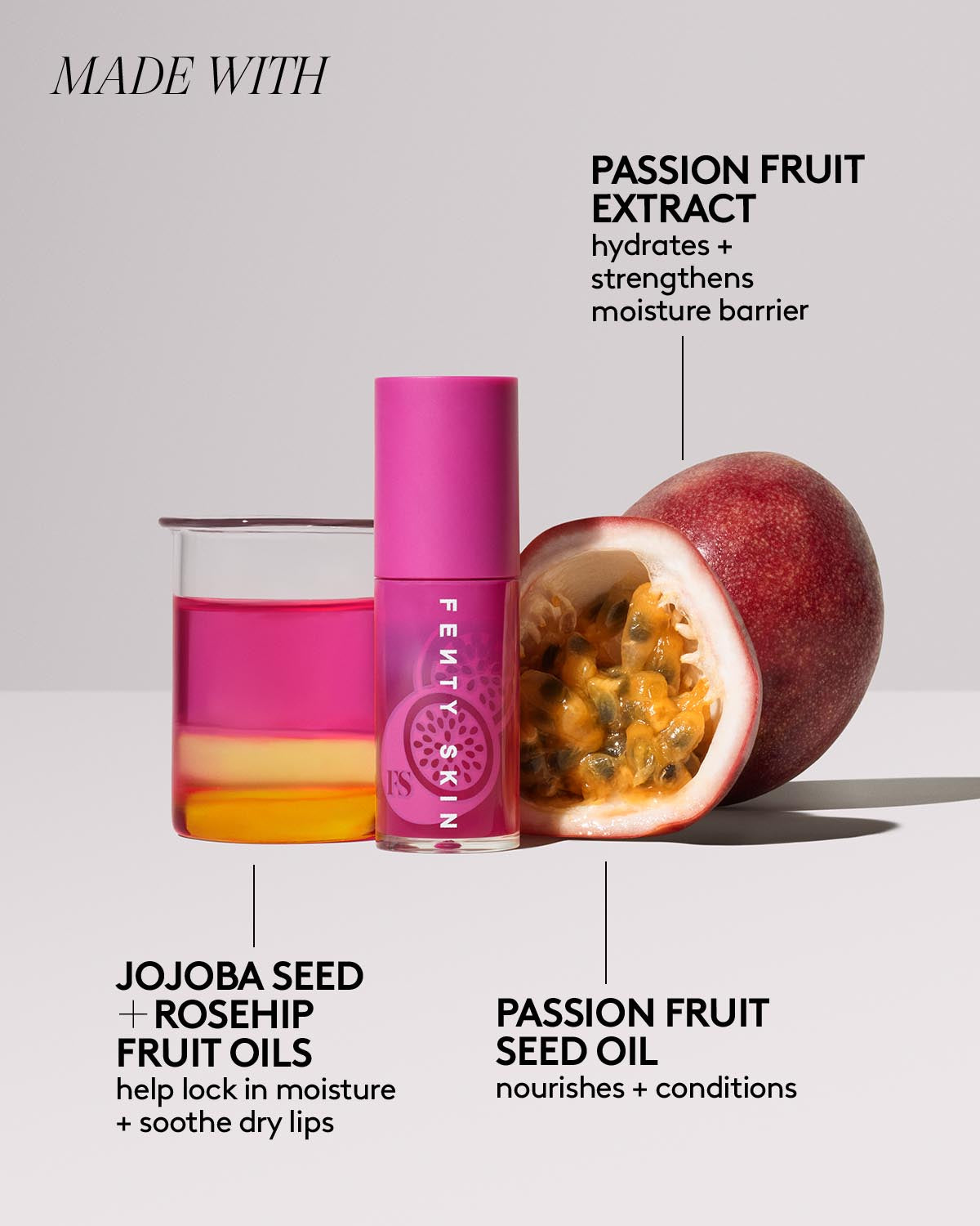 Fenty Treatz Hydrating + Strengthening Lip Oil ââ‚?Passion Fruit