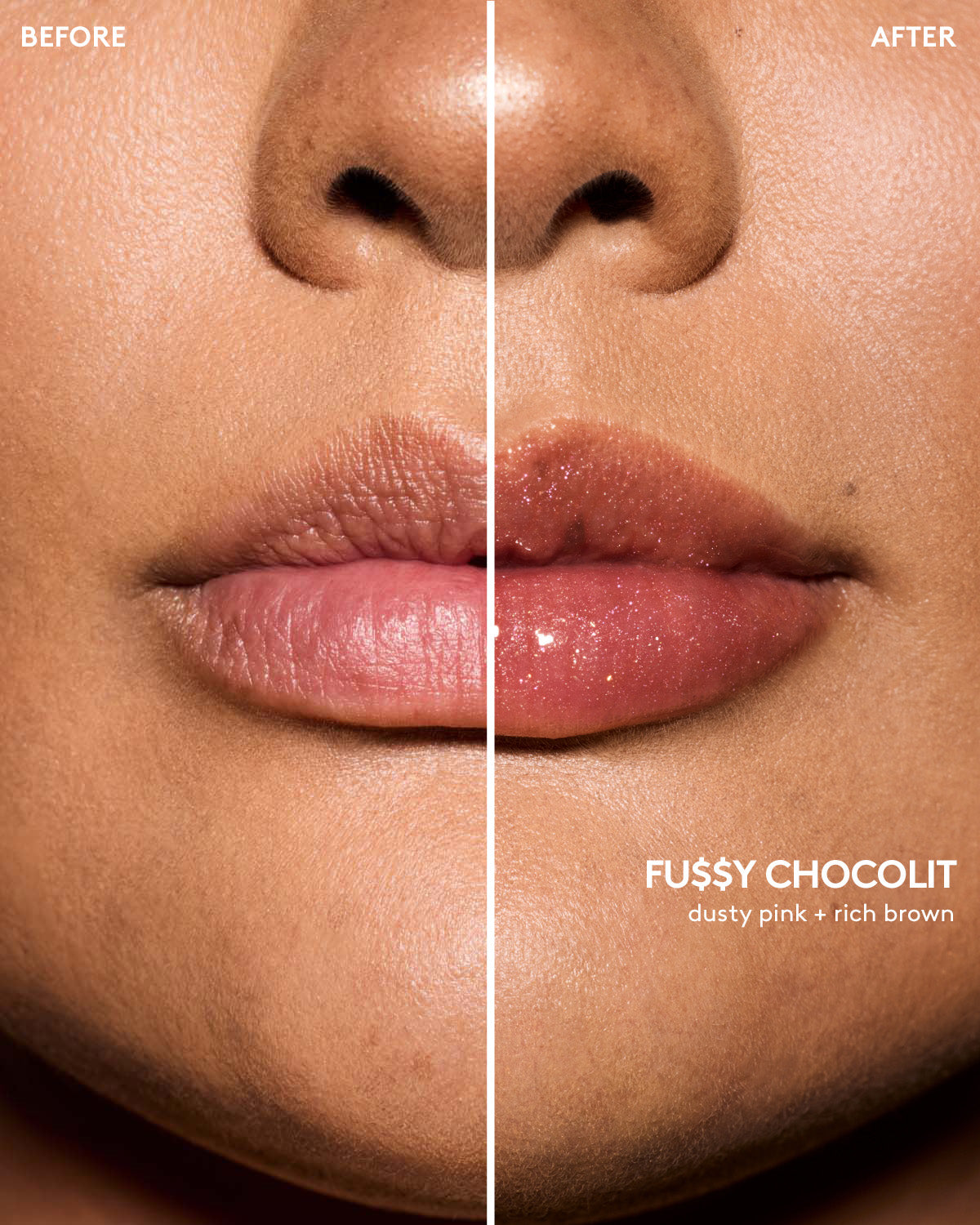 Gloss Bomb Swirl Twisted Lip Luminizer ââ‚?Fu$$y Chocolit